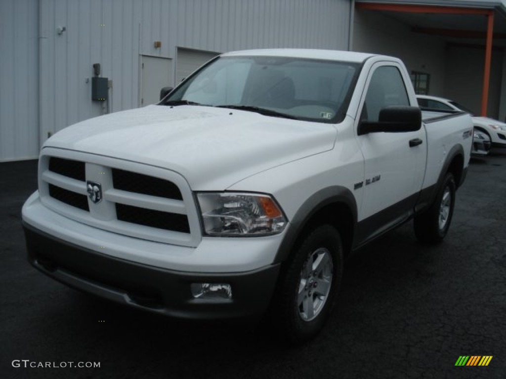 Stone White 2010 Dodge Ram 1500 TRX4 Regular Cab 4x4 Exterior Photo #71532613