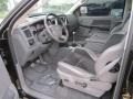 Medium Slate Gray 2006 Dodge Ram 1500 SRT-10 Night Runner Regular Cab Interior Color