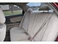 2006 Kia Spectra Beige Interior Rear Seat Photo