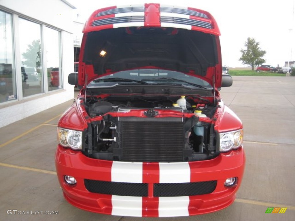 2004 Ram 1500 SRT-10 Regular Cab - Flame Red / Dark Slate Gray photo #16