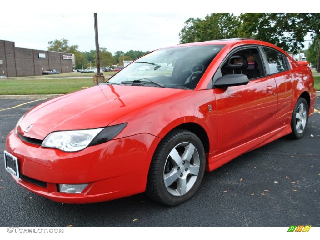 Chili Pepper Red 2004 Saturn ION 3 Quad Coupe Exterior Photo #71533830