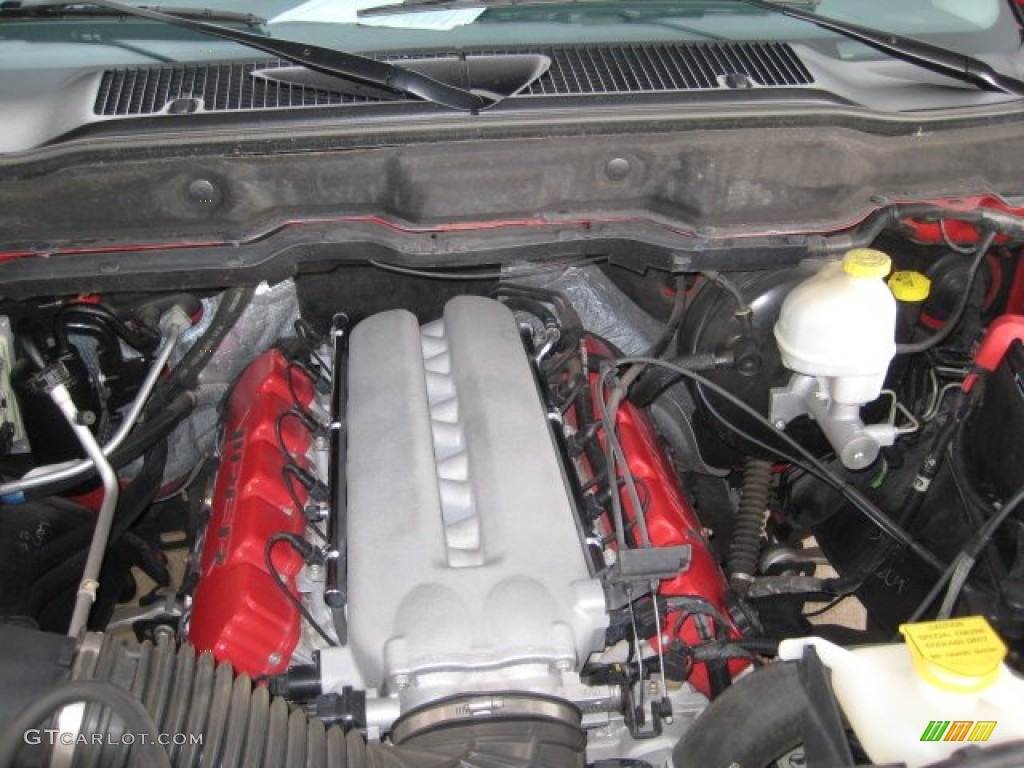 2004 Dodge Ram 1500 SRT-10 Regular Cab 8.3 Liter OHV 20-Valve Viper V10 Engine Photo #71533840