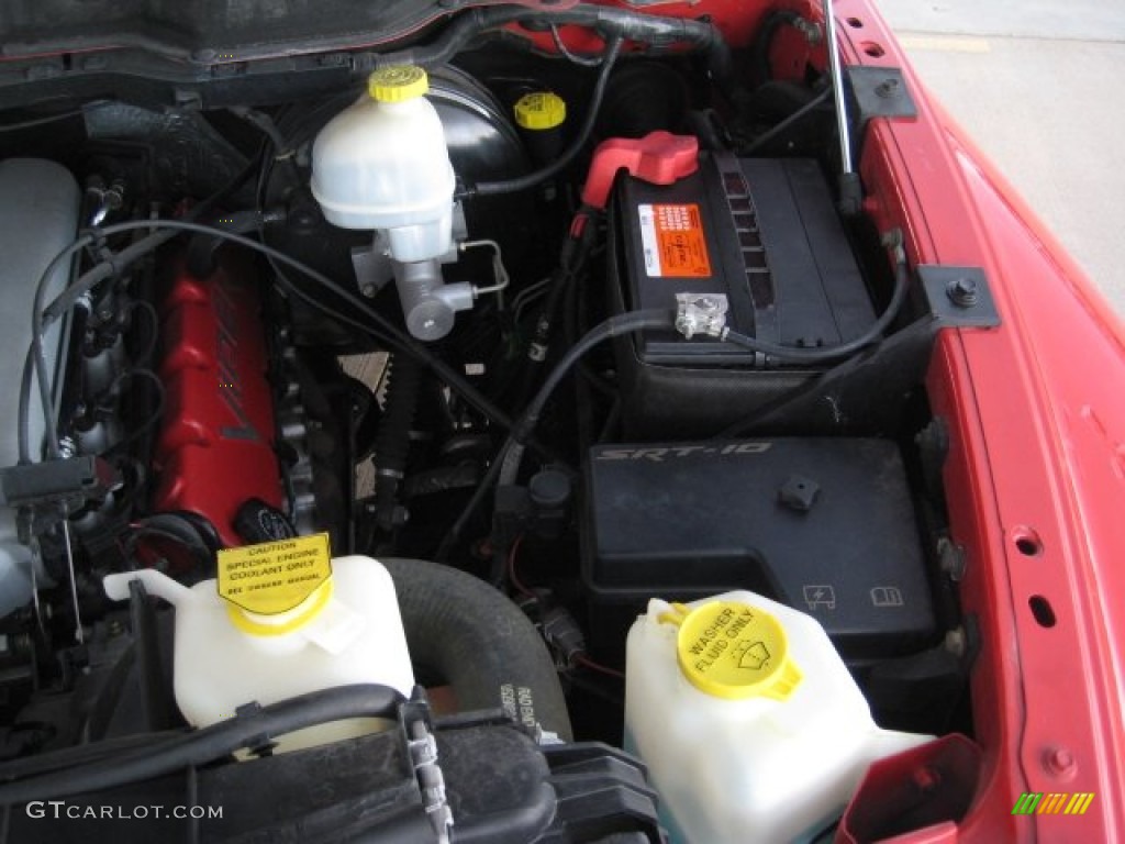 2004 Dodge Ram 1500 SRT-10 Regular Cab 8.3 Liter OHV 20-Valve Viper V10 Engine Photo #71533850
