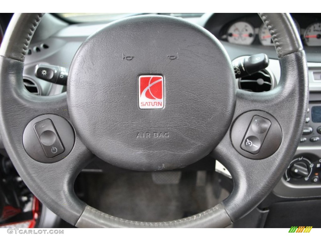 2004 Saturn ION 3 Quad Coupe Steering Wheel Photos