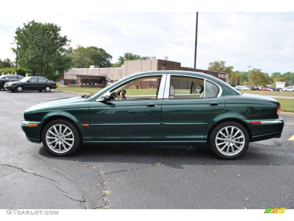 Jaguar Racing Green Metallic 2006 Jaguar X-Type 3.0 Exterior Photo #71534014