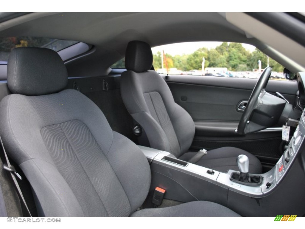 Dark Slate Grey Interior 2005 Chrysler Crossfire Coupe Photo #71534242