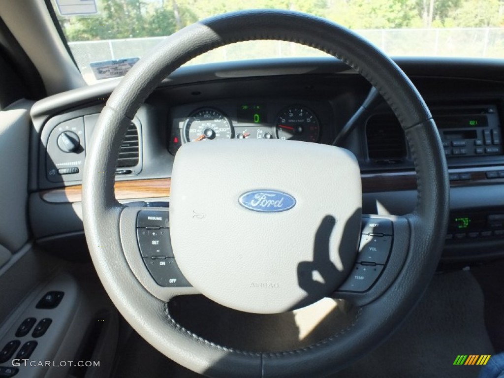 2007 Crown Victoria LX - Silver Birch Metallic / Medium Light Stone photo #13