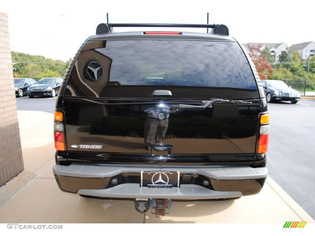 2006 Tahoe Z71 4x4 - Black / Tan/Neutral photo #6