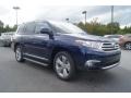 Nautical Blue Metallic 2013 Toyota Highlander Limited Exterior