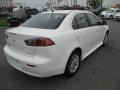 2010 Wicked White Metallic Mitsubishi Lancer ES  photo #5