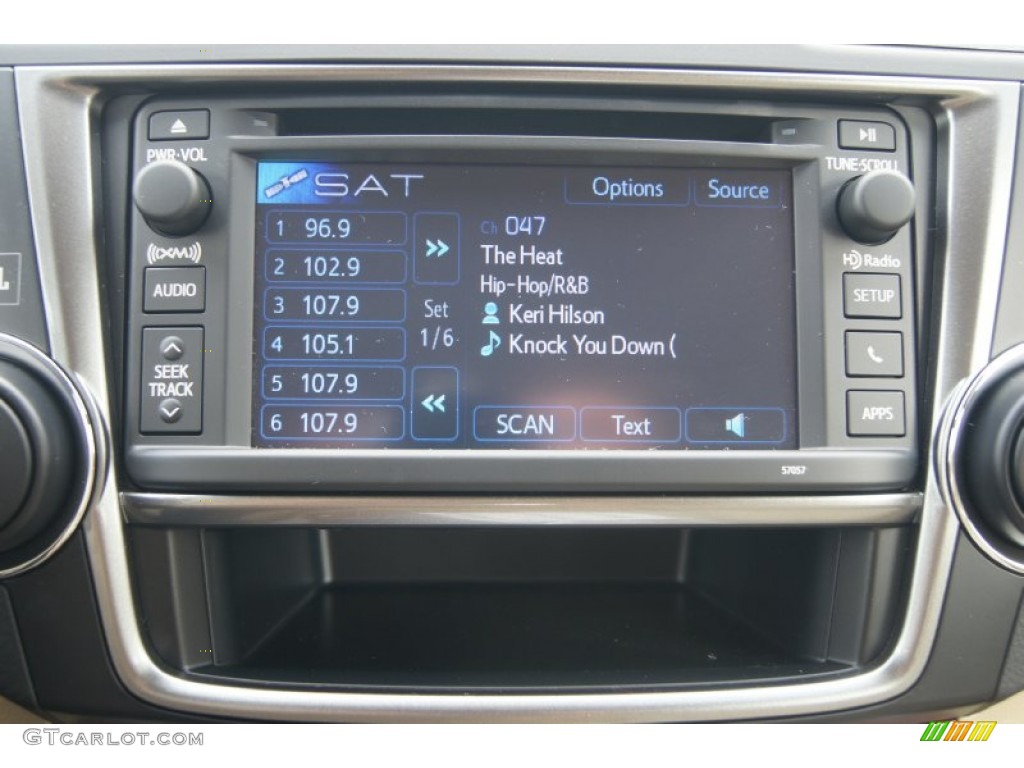 2013 Toyota Highlander Limited Audio System Photo #71536909