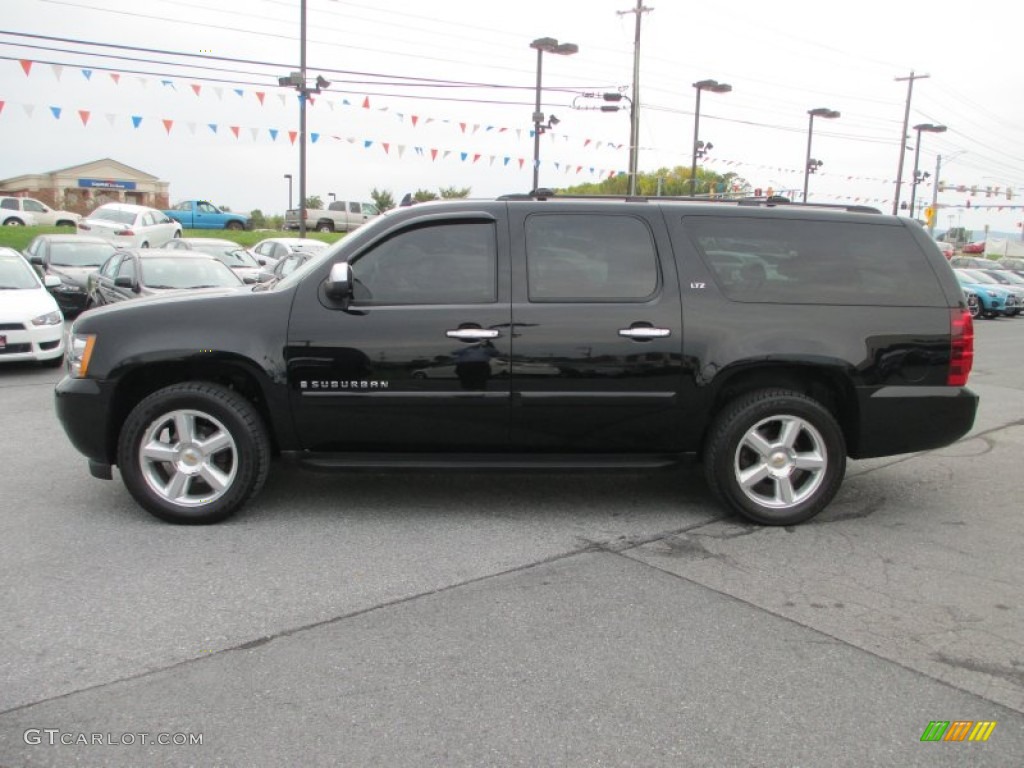 Black 2007 Chevrolet Suburban 1500 LTZ 4x4 Exterior Photo #71537408