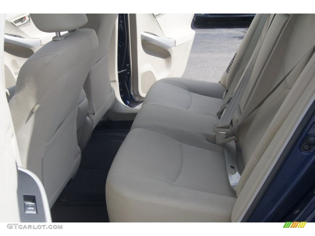 2012 Prius 3rd Gen Two Hybrid - Nautical Blue Metallic / Bisque photo #10