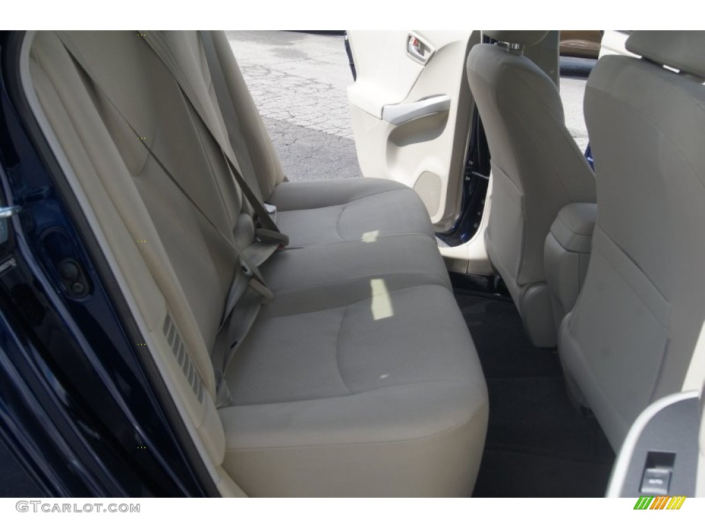 2012 Prius 3rd Gen Two Hybrid - Nautical Blue Metallic / Bisque photo #12