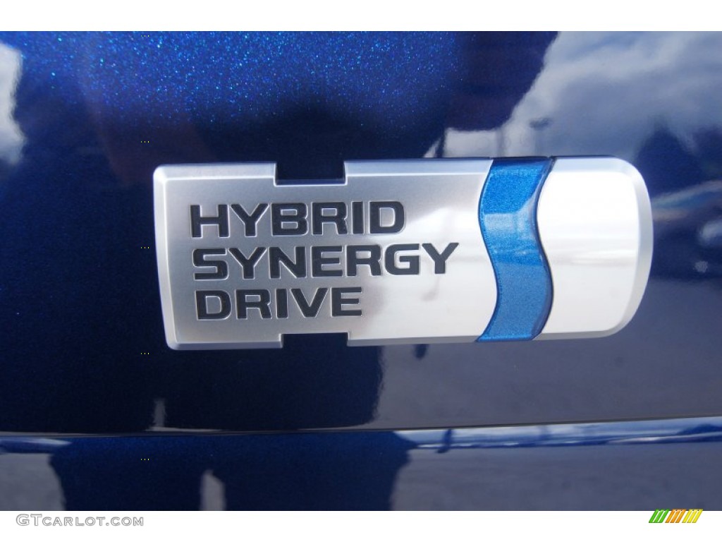 2012 Prius 3rd Gen Two Hybrid - Nautical Blue Metallic / Bisque photo #18
