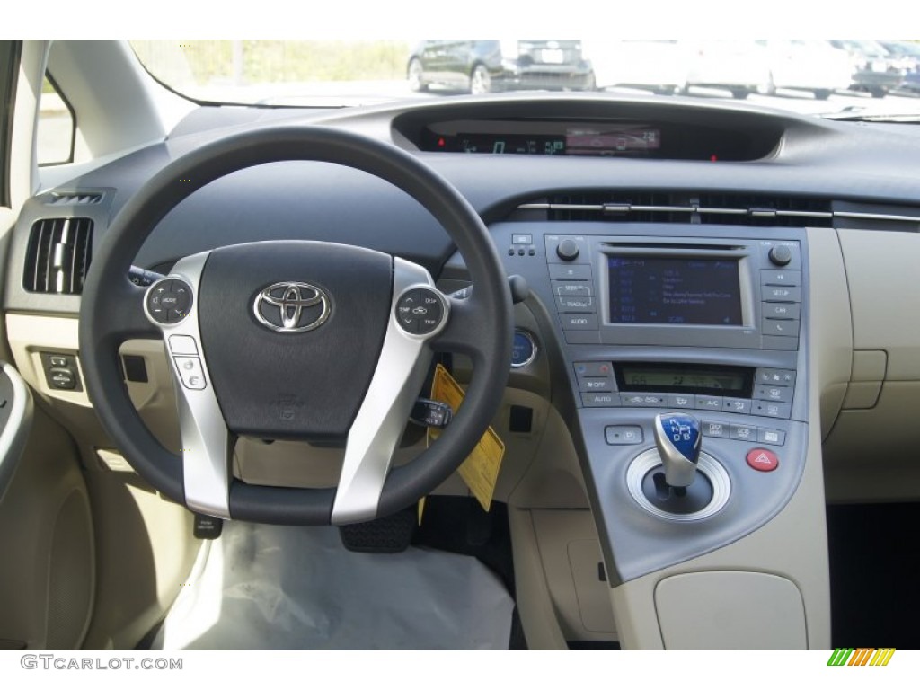 2012 Prius 3rd Gen Two Hybrid - Nautical Blue Metallic / Bisque photo #19