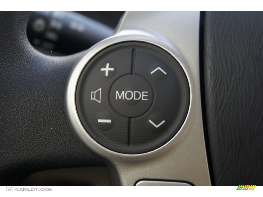 2012 Prius 3rd Gen Two Hybrid - Nautical Blue Metallic / Bisque photo #22