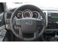 2012 Toyota Tacoma Graphite Interior Steering Wheel Photo