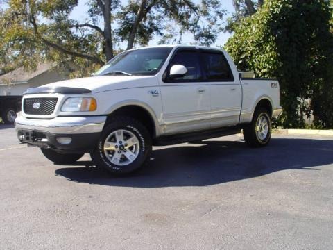 Ford F150 Fx4 Off Road. Oxford White Ford F150 in 2003