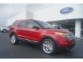 2013 Ruby Red Metallic Ford Explorer XLT 4WD  photo #1