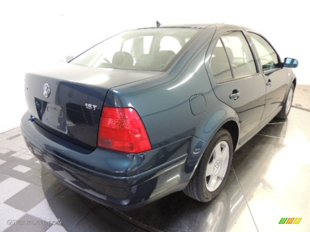 2002 Jetta GLS 1.8T Sedan - Baltic Green / Black photo #6