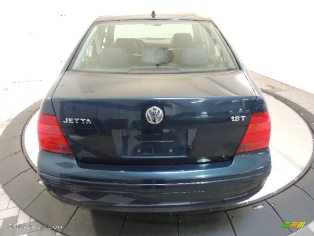 2002 Jetta GLS 1.8T Sedan - Baltic Green / Black photo #7