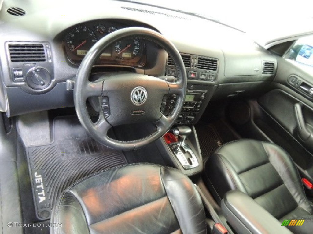 2002 Jetta GLS 1.8T Sedan - Baltic Green / Black photo #16