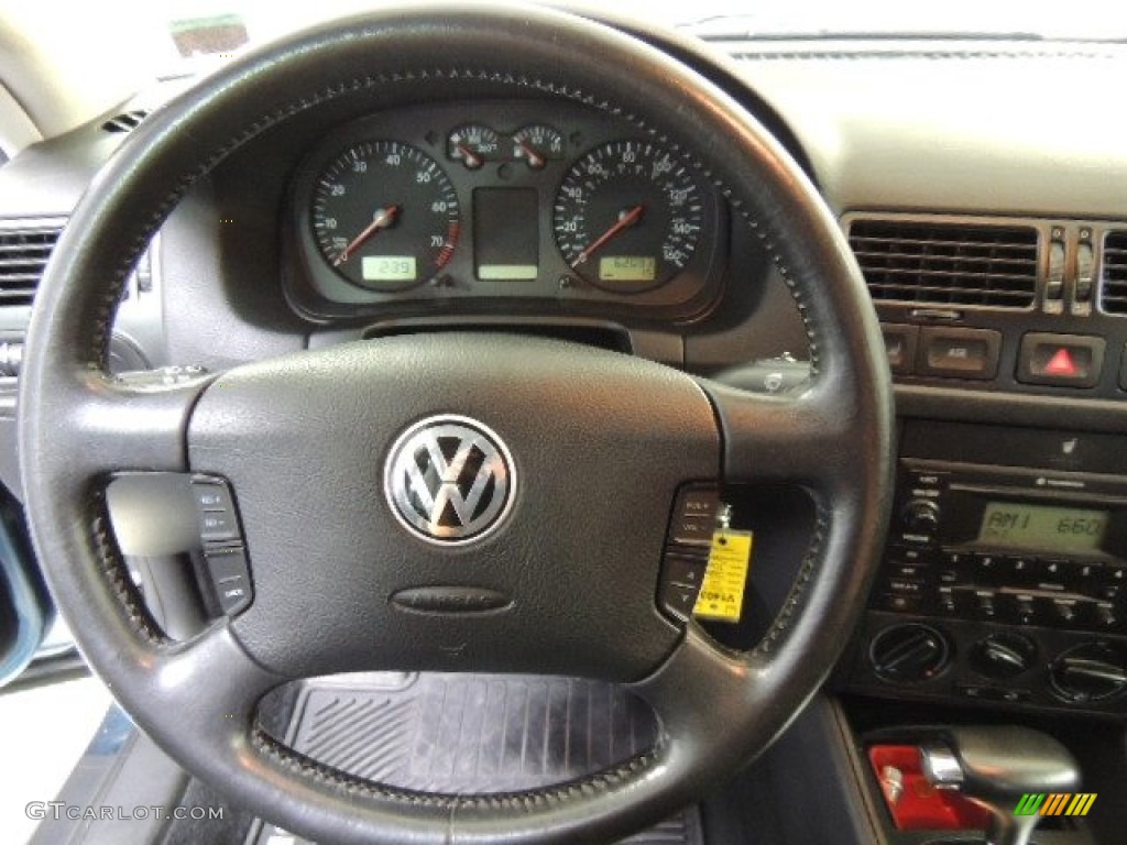 2002 Jetta GLS 1.8T Sedan - Baltic Green / Black photo #22