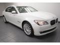 Mineral White Metallic 2011 BMW 7 Series 750Li Sedan Exterior