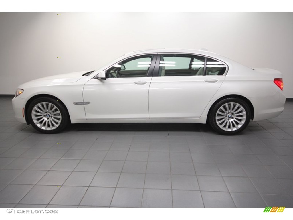 Mineral White Metallic 2011 BMW 7 Series 750Li Sedan Exterior Photo #71539510