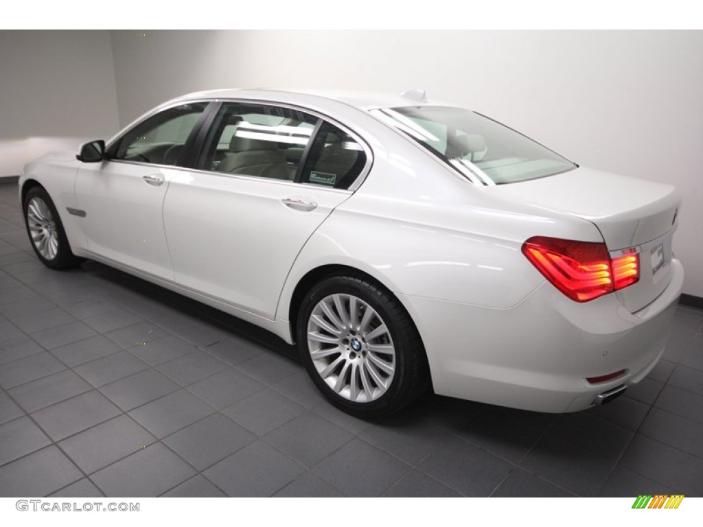 Mineral White Metallic 2011 BMW 7 Series 750Li Sedan Exterior Photo #71539540