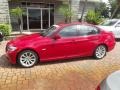 Crimson Red 2011 BMW 3 Series 328i Sedan Exterior