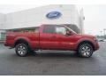  2013 F150 FX4 SuperCab 4x4 Ruby Red Metallic