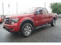 Ruby Red Metallic 2013 Ford F150 FX4 SuperCab 4x4 Exterior