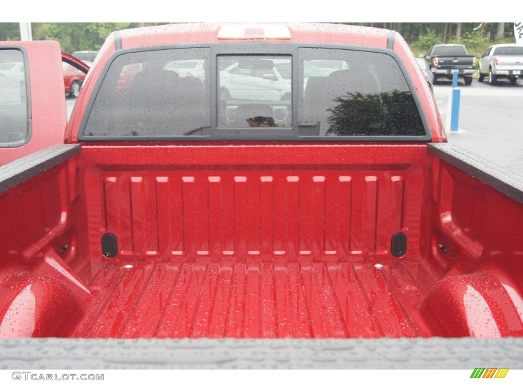 2013 F150 FX4 SuperCab 4x4 - Ruby Red Metallic / Black photo #24