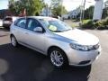 2011 Bright Silver Kia Forte EX 5 Door  photo #4