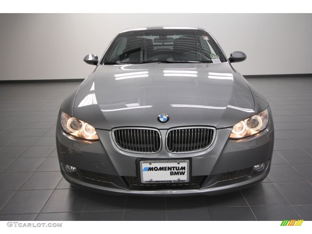 2009 3 Series 335i Convertible - Space Grey Metallic / Black photo #6