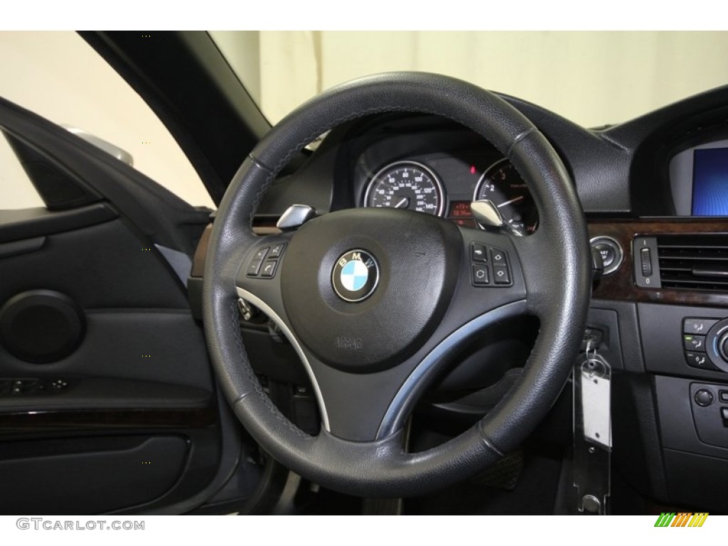 2009 3 Series 335i Convertible - Space Grey Metallic / Black photo #30