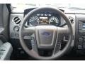 Steel Gray Steering Wheel Photo for 2013 Ford F150 #71540992