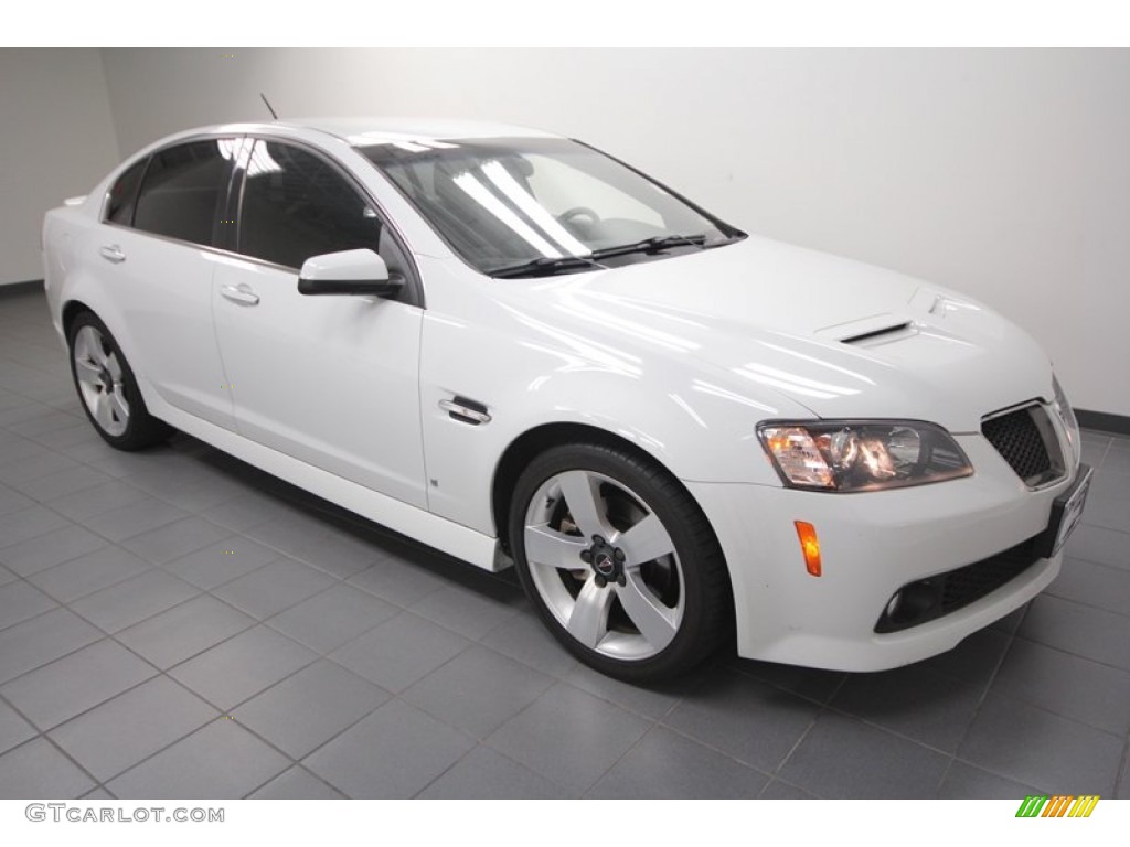 White Hot 2009 Pontiac G8 GT Exterior Photo #71541019