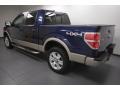 2009 Dark Blue Pearl Metallic Ford F150 Lariat SuperCrew 4x4  photo #5