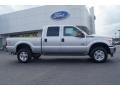 2012 Ingot Silver Metallic Ford F350 Super Duty XLT Crew Cab 4x4  photo #2