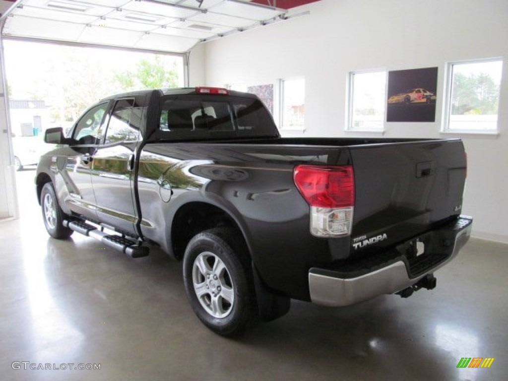 2011 Tundra Double Cab 4x4 - Black / Graphite Gray photo #10