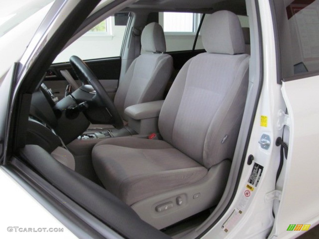 2009 Highlander Sport 4WD - Blizzard White Pearl / Black photo #12