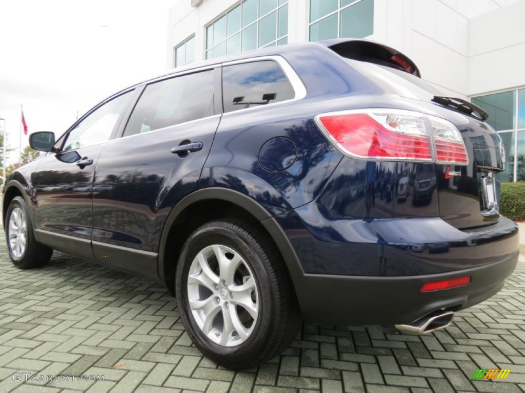 2011 CX-9 Touring - Stormy Blue Mica / Black photo #3