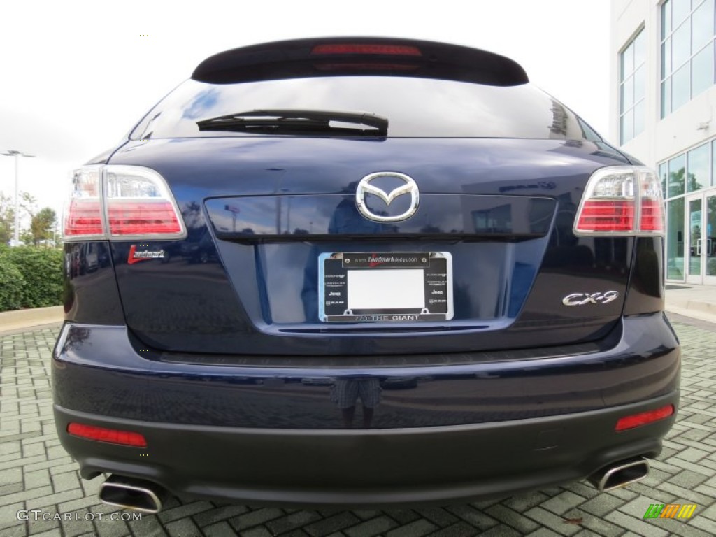 2011 CX-9 Touring - Stormy Blue Mica / Black photo #4