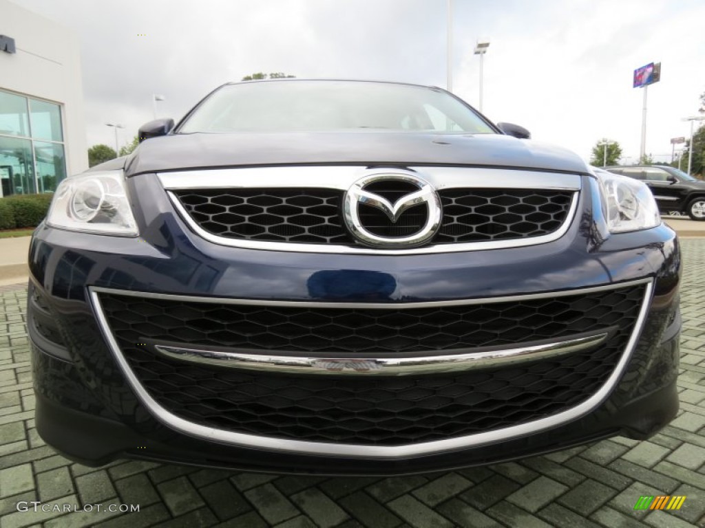 2011 CX-9 Touring - Stormy Blue Mica / Black photo #8