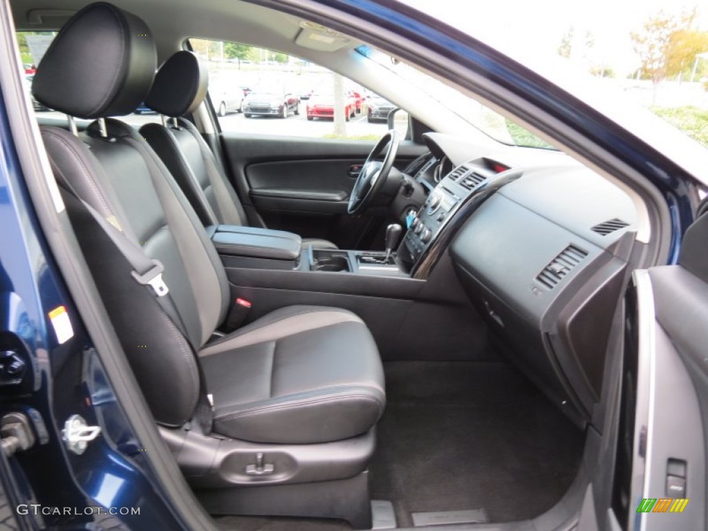 2011 CX-9 Touring - Stormy Blue Mica / Black photo #21