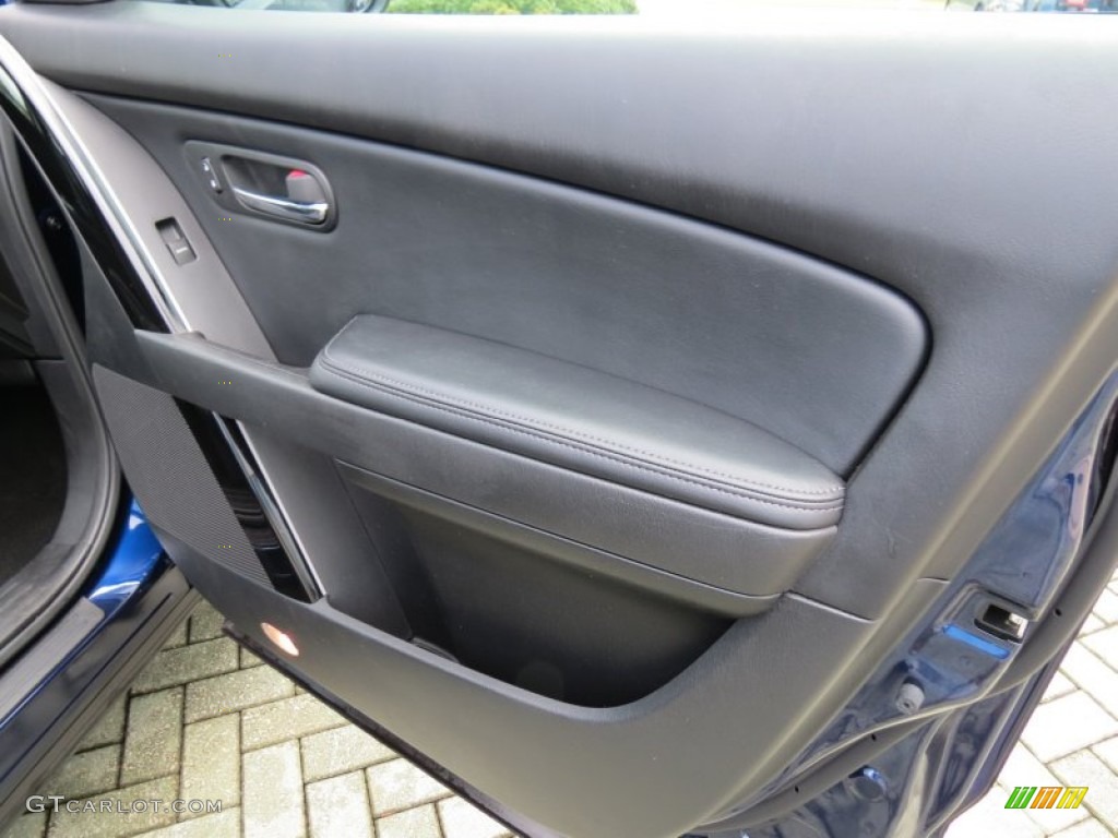 2011 CX-9 Touring - Stormy Blue Mica / Black photo #22
