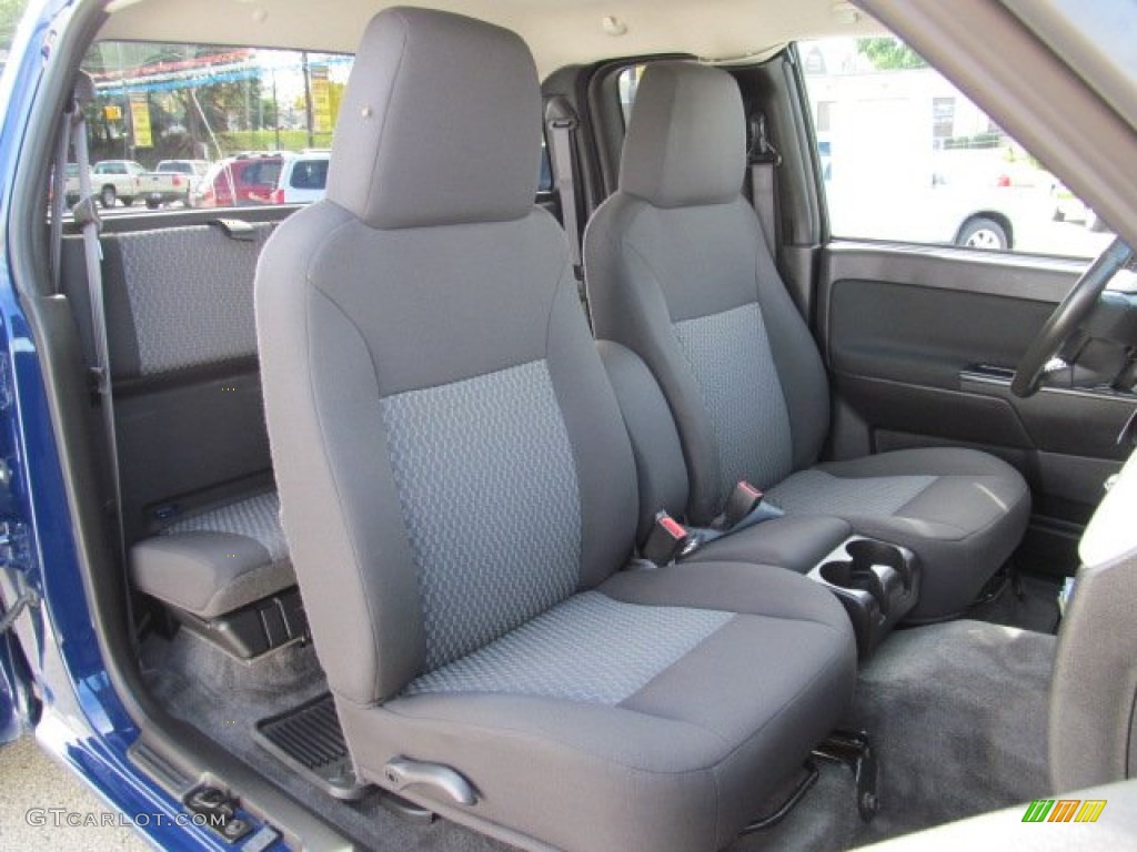 Ebony Interior 2012 GMC Canyon SLE Extended Cab 4x4 Photo #71542109
